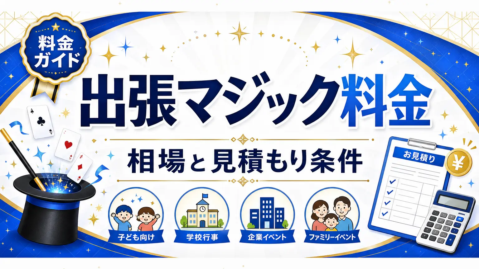 子供会向け出張マジックショーのアイキャッチ